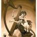 Harpiste irish guiness brou de noix