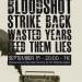 BLOODSHOT poster